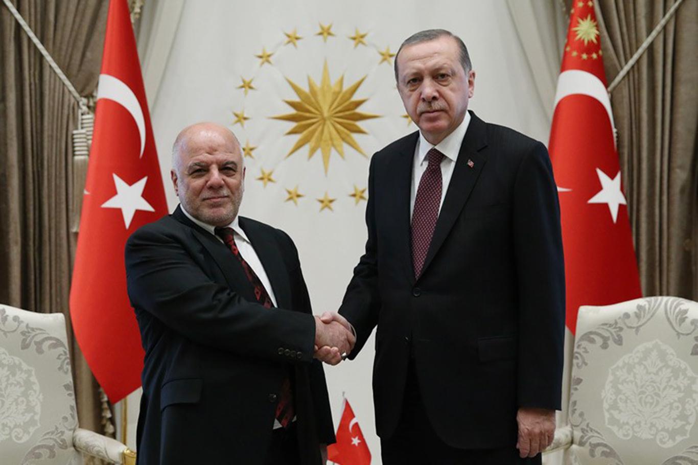 Cumhurbaşkanı Erdoğan Irak Başbakanı İbadi’yi kabul etti